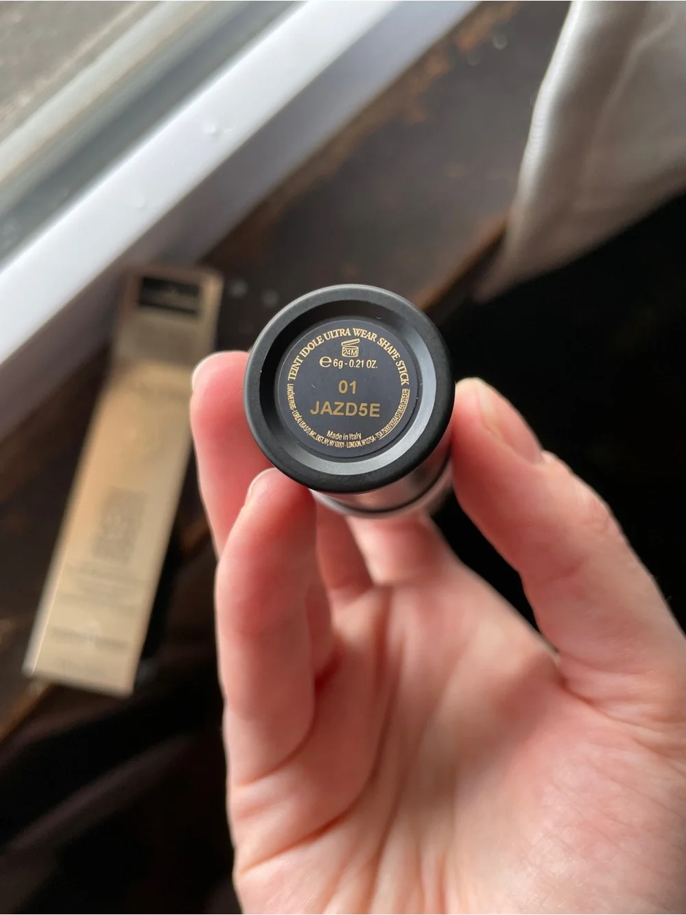Lancôme highlighter stick flexing lavender
